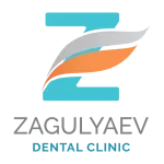 Dental blade logo ZAGULYAEV DENTAL CLINIC